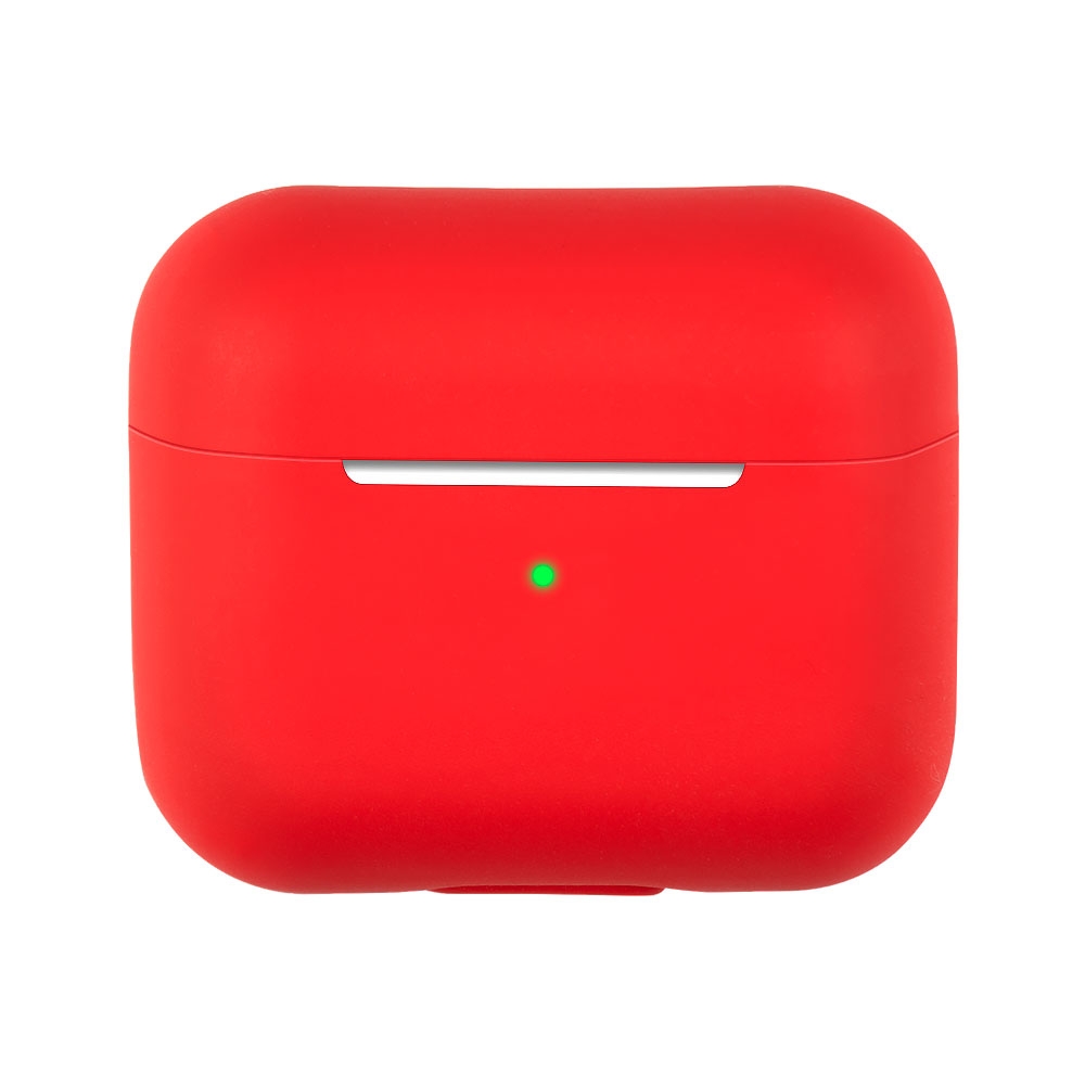Wireless Earphone Silicone Protective Case For AirPods 3(Red) - Shopkiz.com