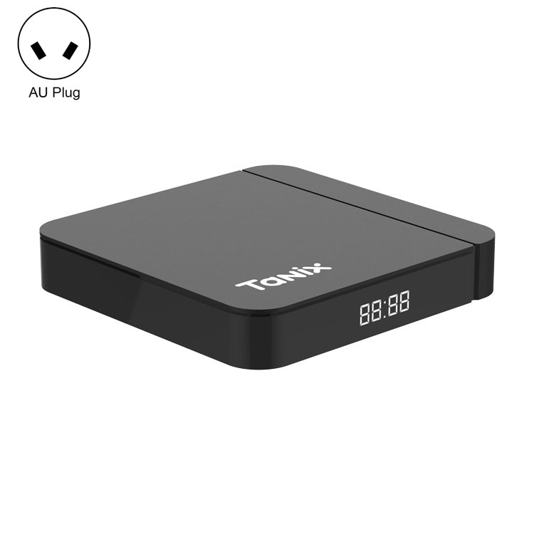 Tanix W2 Amlogic S905 Quad Core Smart TV Set Top Box, RAM:4G+32G With Dual Wifi/BT(AU Plug) - Shopkiz.com