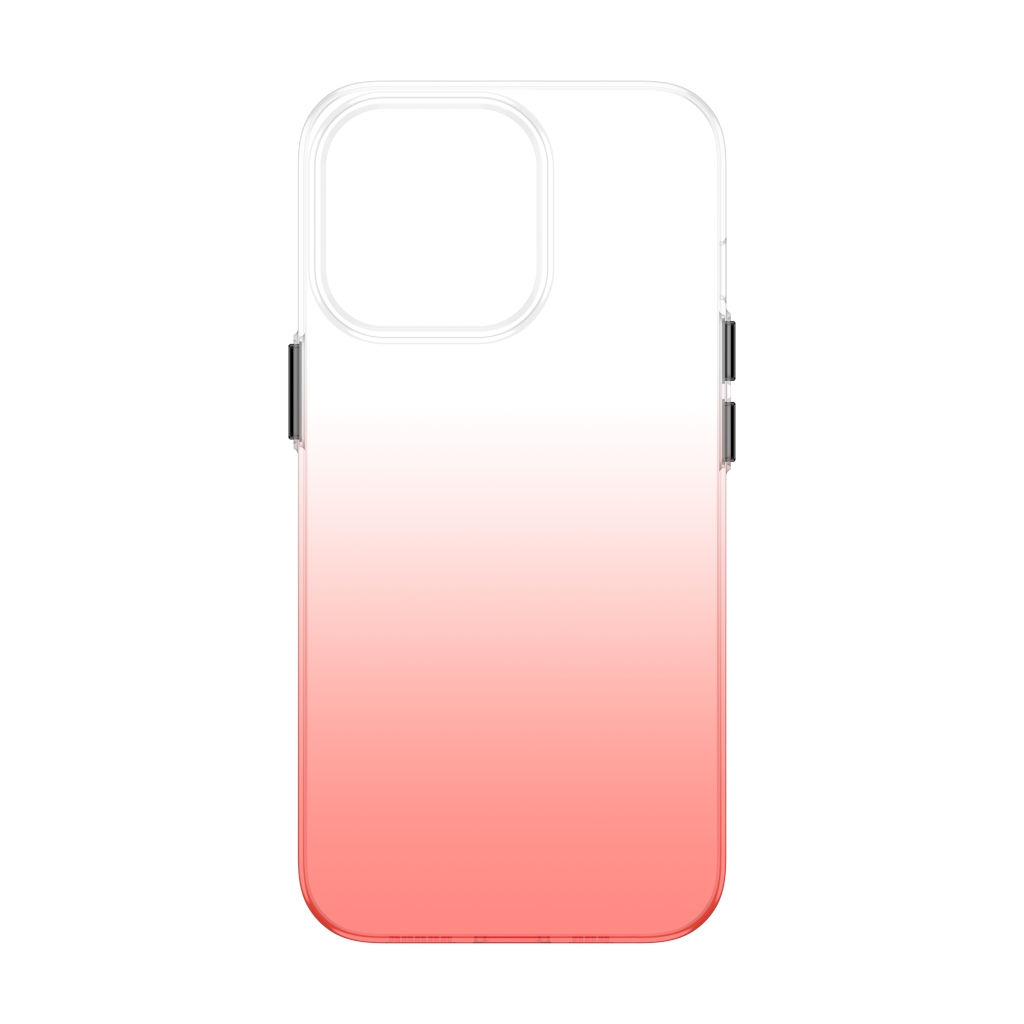 For iPhone 13 Pro Max PC Symphony Gradient Phone Case (Orange) - Shopkiz.com