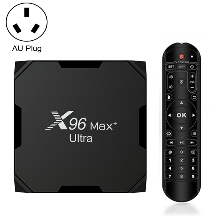X96 Max+ Ultra 4GB+32GB Amlogic S905X4 8K Smart TV BOX Android 11.0 Media Player, Plug Type:AU Plug - Shopkiz.com