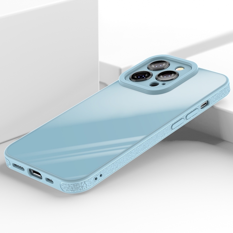 For iPhone 14 Pro PC + TPU Shockproof Case(Sierra Blue) - Shopkiz.com