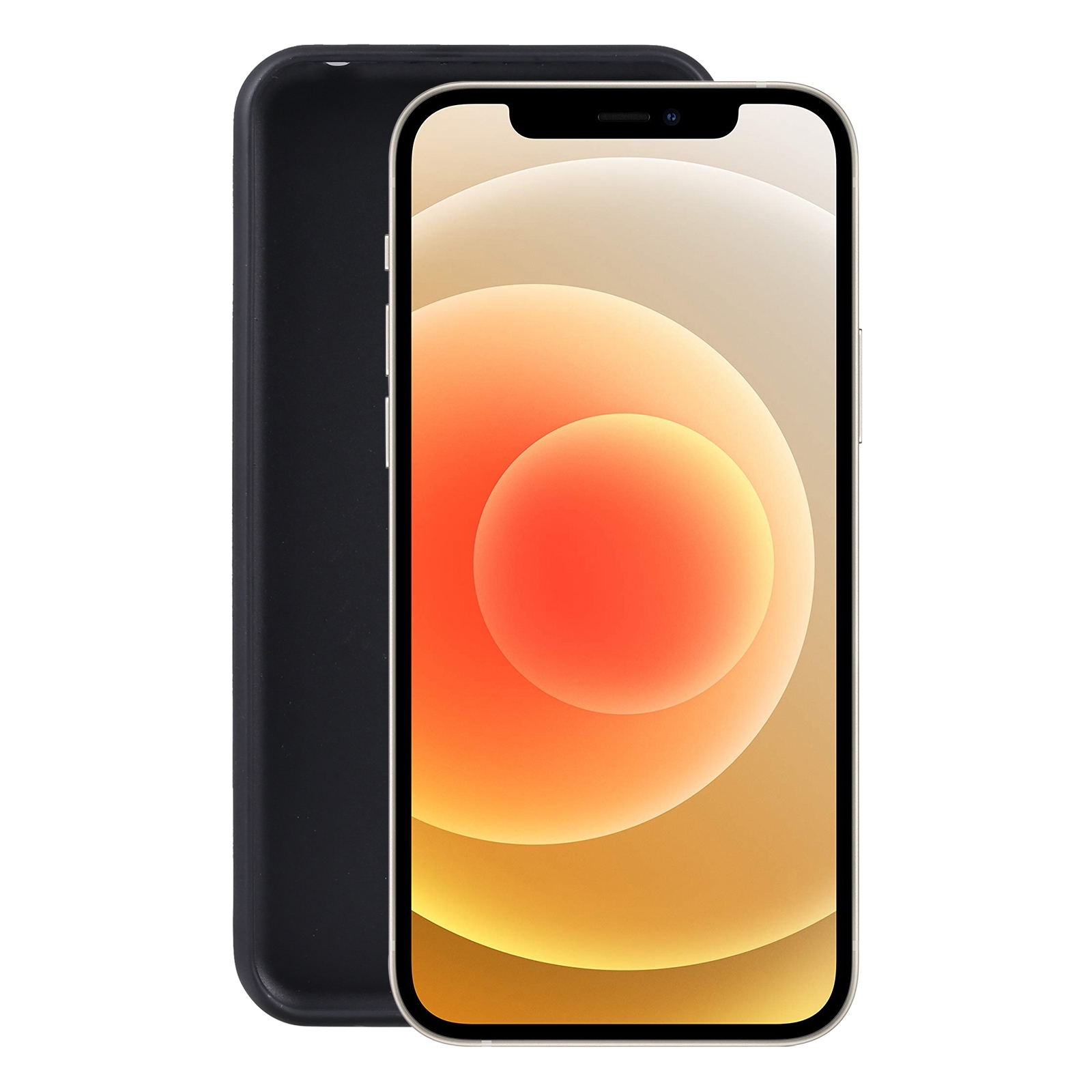For iPhone 12 TPU Phone Case(Black) - Shopkiz.com