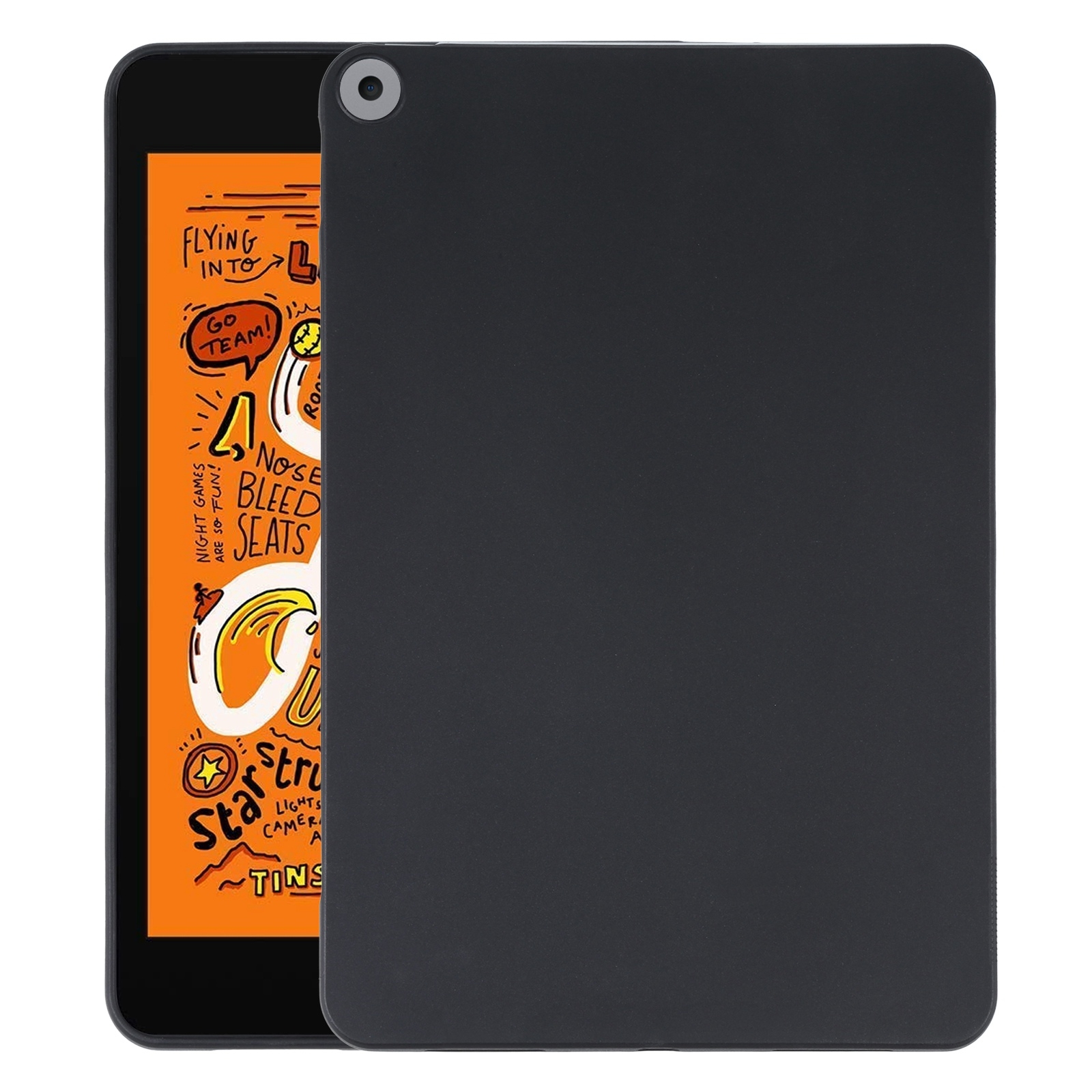 TPU Tablet Case For iPad mini 2019 / mini 5(Black) - Shopkiz.com