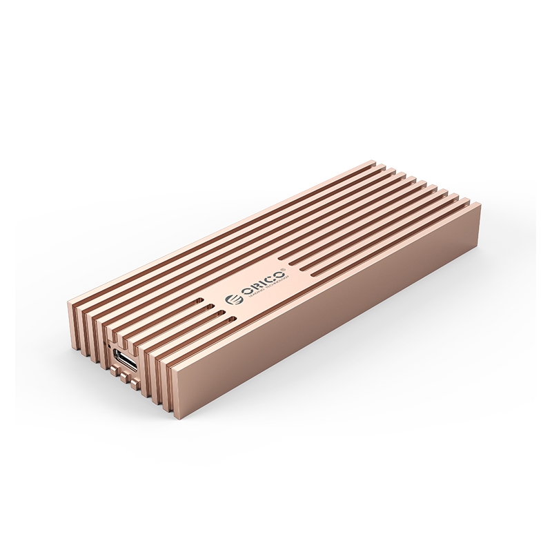 ORICO M233C3-G4-RG USB3.2 20Gbps M.2 NVMe SSD Enclosure(Gold) - Shopkiz.com