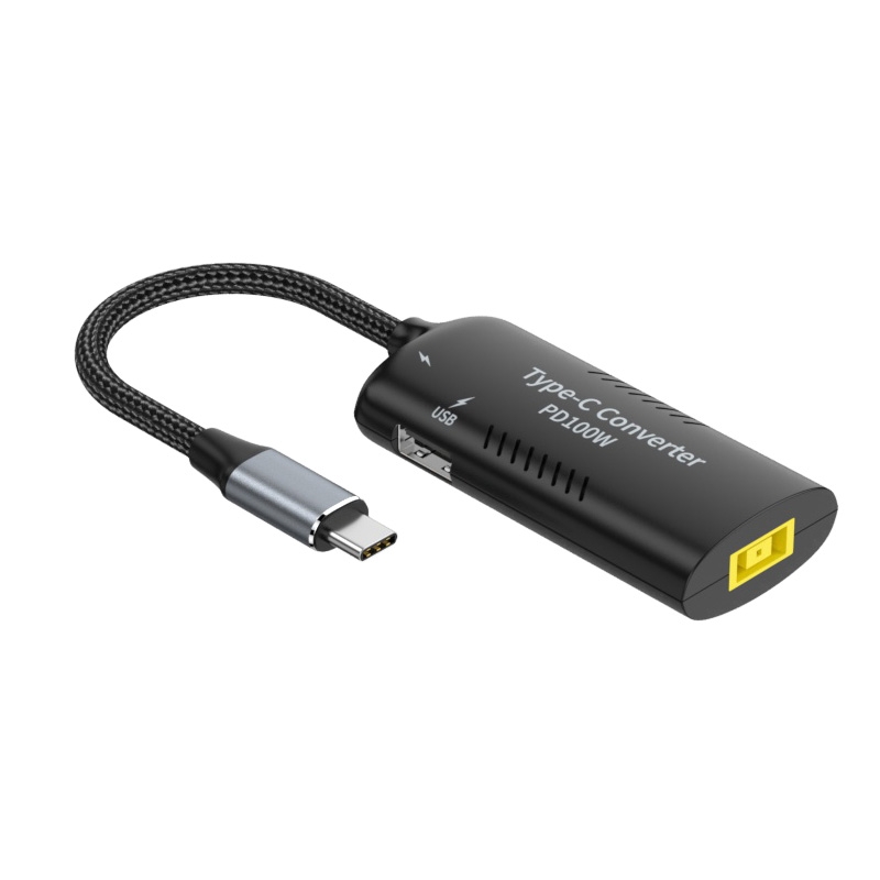 Square Port + Type-C + USB Female to Type-C Multifunction Adapter - Shopkiz.com