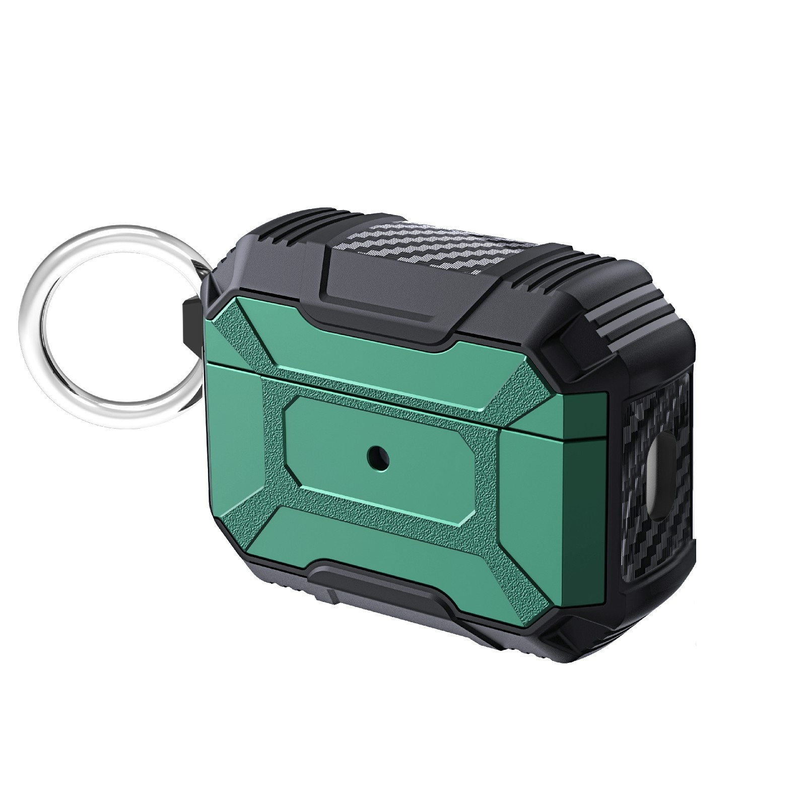 For AirPods Pro 2 Battle Armor Four-corner Shockproof Earphone Protective Cover (Green) - Shopkiz.com
