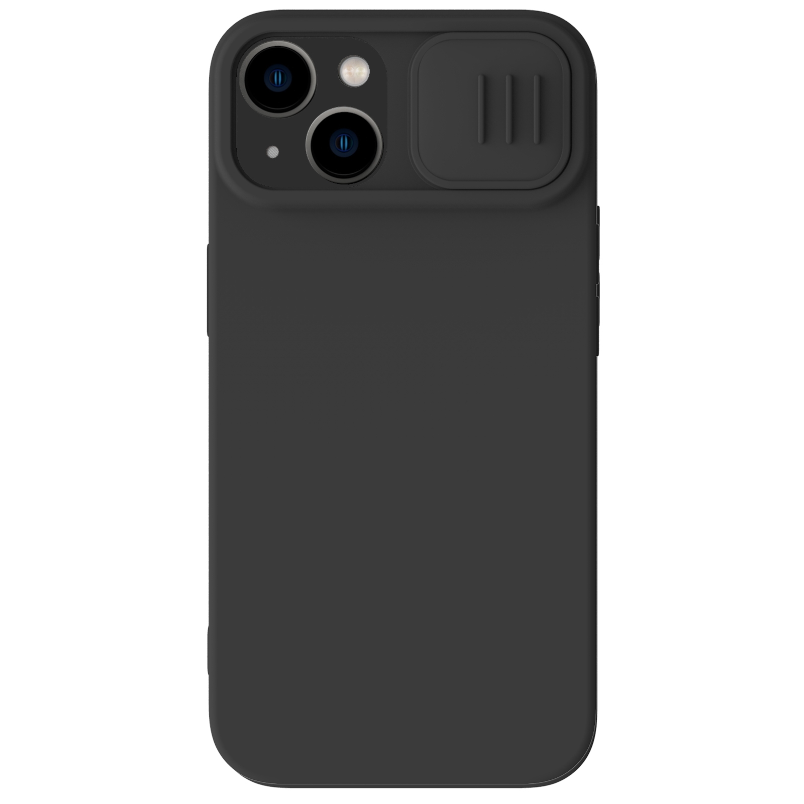 For iPhone 14 NILLKIN CamShield MagSafe Liquid Silicone Phone Case(Black) - Shopkiz.com