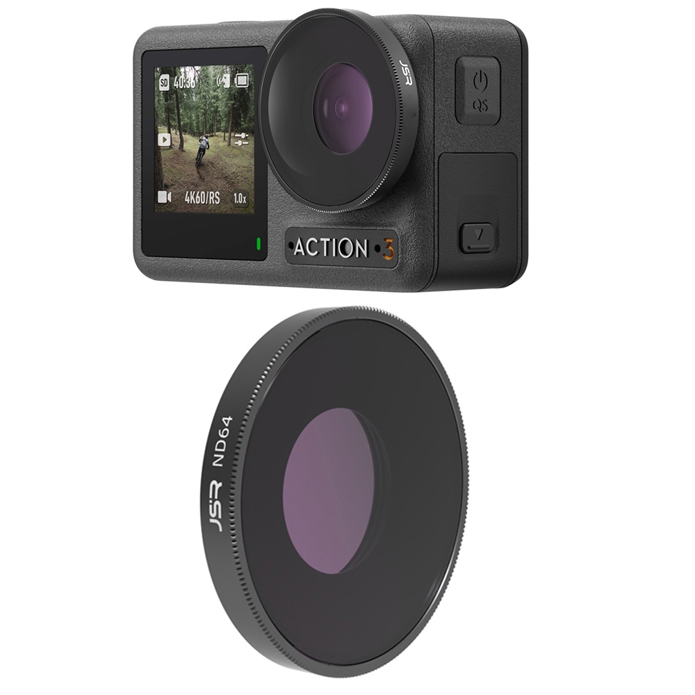 JSR LS ND64 Lens Filter For DJI Osmo Action 3 - Shopkiz.com