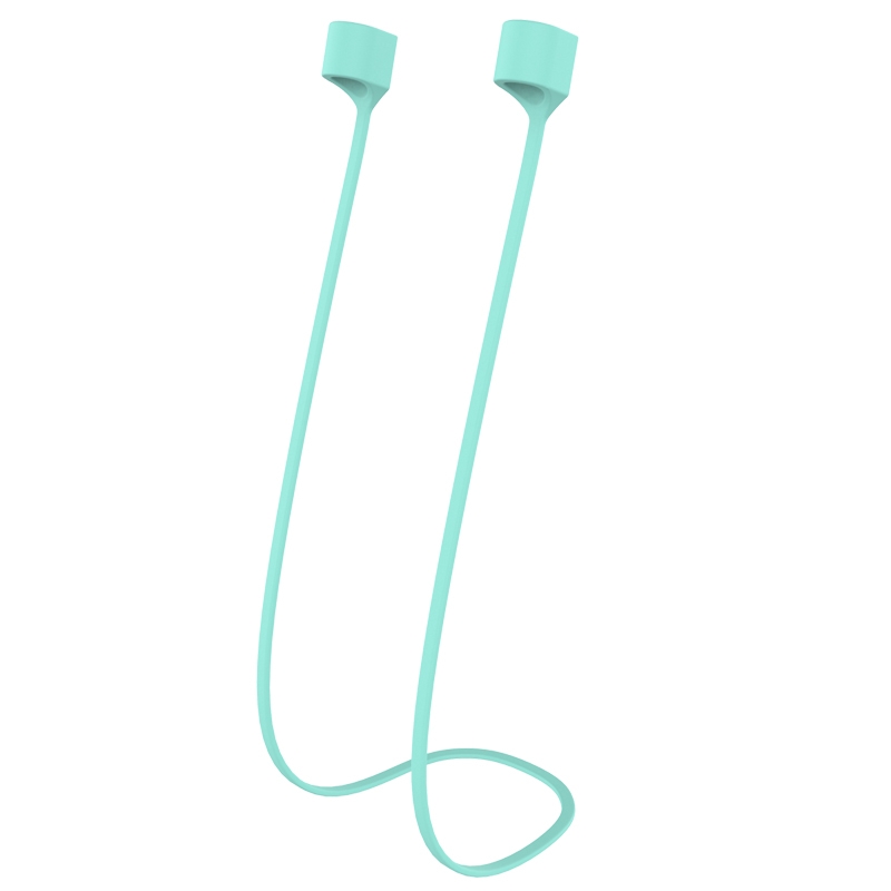 For AirPods Pro 2 Bluetooth Headset Anti-lost Rope Magnetic Silicone Lanyard(Mint Green) - Shopkiz.com