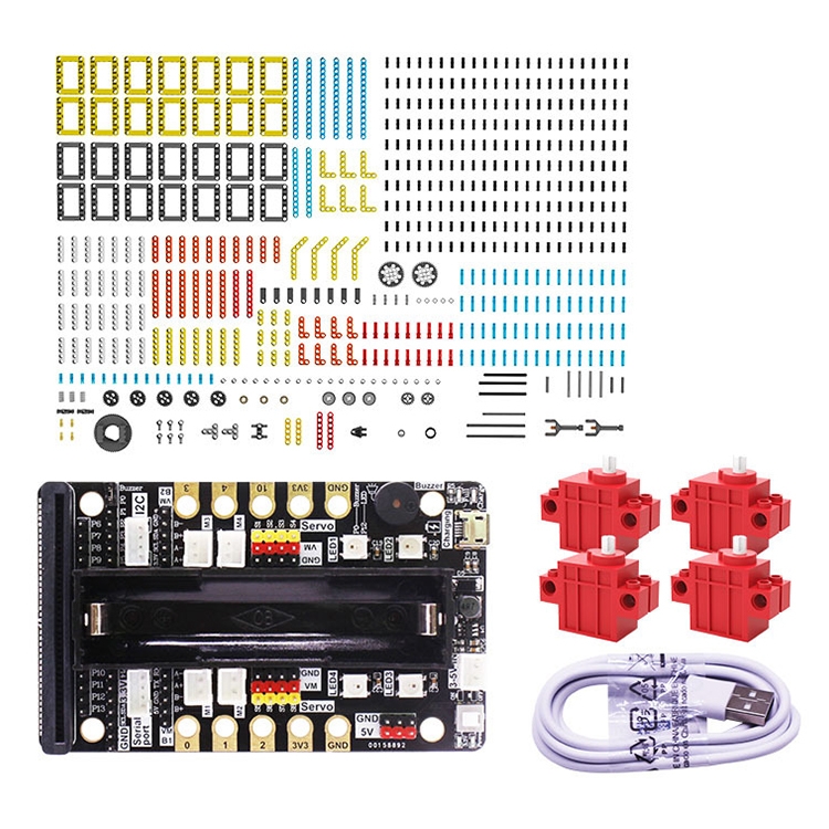 Yahboom Programmable Arm Building Block Pack+Super:bit - Shopkiz.com