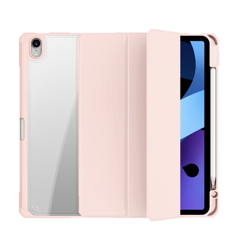 For iPad 2025 / 2022 Mutural Pinyue Series Smart Leather Tablet Case(Pink) - Shopkiz.com