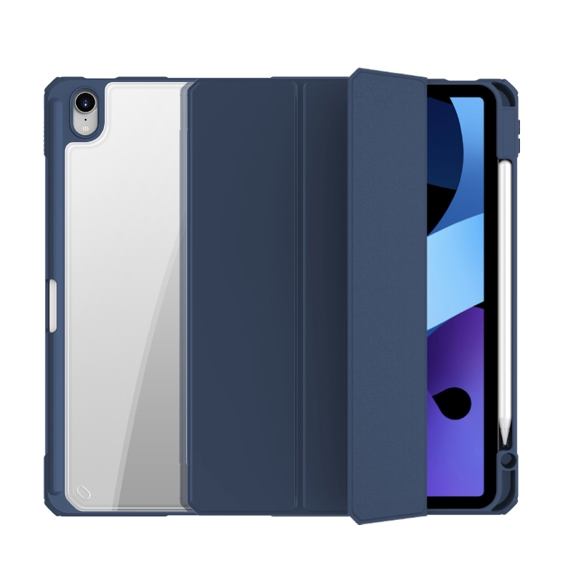 For iPad 2025 / 2022 Mutural Pinyue Series Smart Leather Tablet Case(Blue) - Shopkiz.com