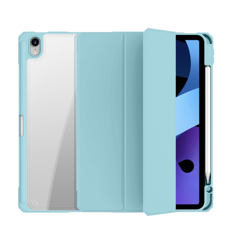 For iPad 2025 / 2022 Mutural Pinyue Series Smart Leather Tablet Case(Sky Blue) - Shopkiz.com