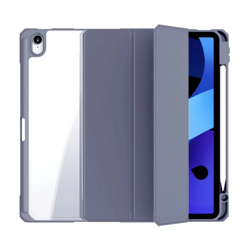 For iPad 2025 / 2022 Mutural Pinyue Series Smart Leather Tablet Case(Purple) - Shopkiz.com