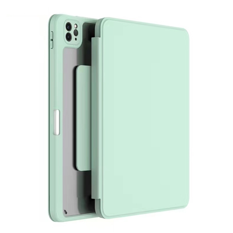 For iPad 2025 / 2022 Mutural Jianshang Series Tablet Leather Smart Case(Mint Green) - Shopkiz.com