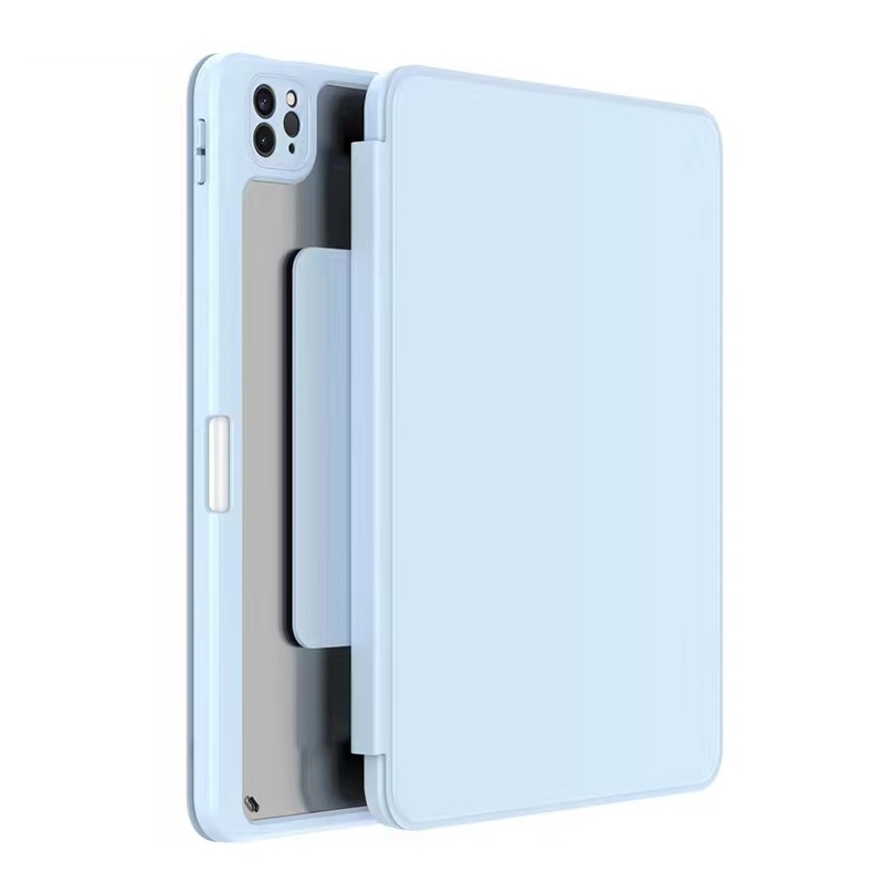 For iPad 2025 / 2022 Mutural Jianshang Series Tablet Leather Smart Case(Sky Blue) - Shopkiz.com