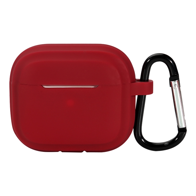 For AirPods Pro 2 Striped Shockproof Earphone Case(Wine Red) - Shopkiz.com