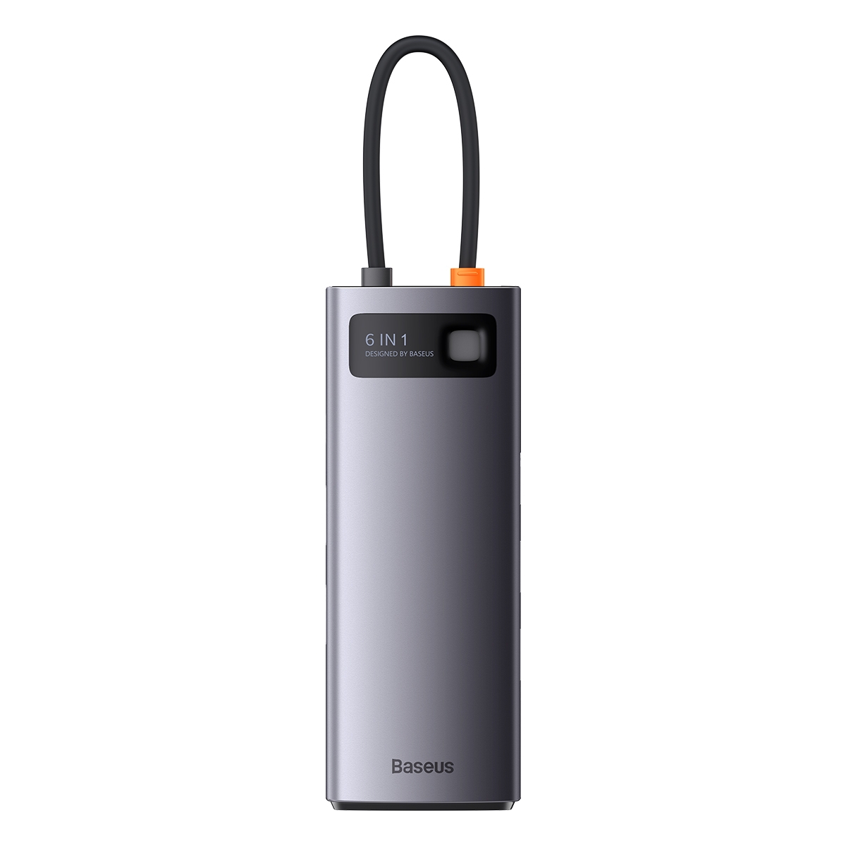 Baseus StarJoy Multifunctional 6-Port USB-C / Type-C HUB Adapter(Grey) - Shopkiz.com