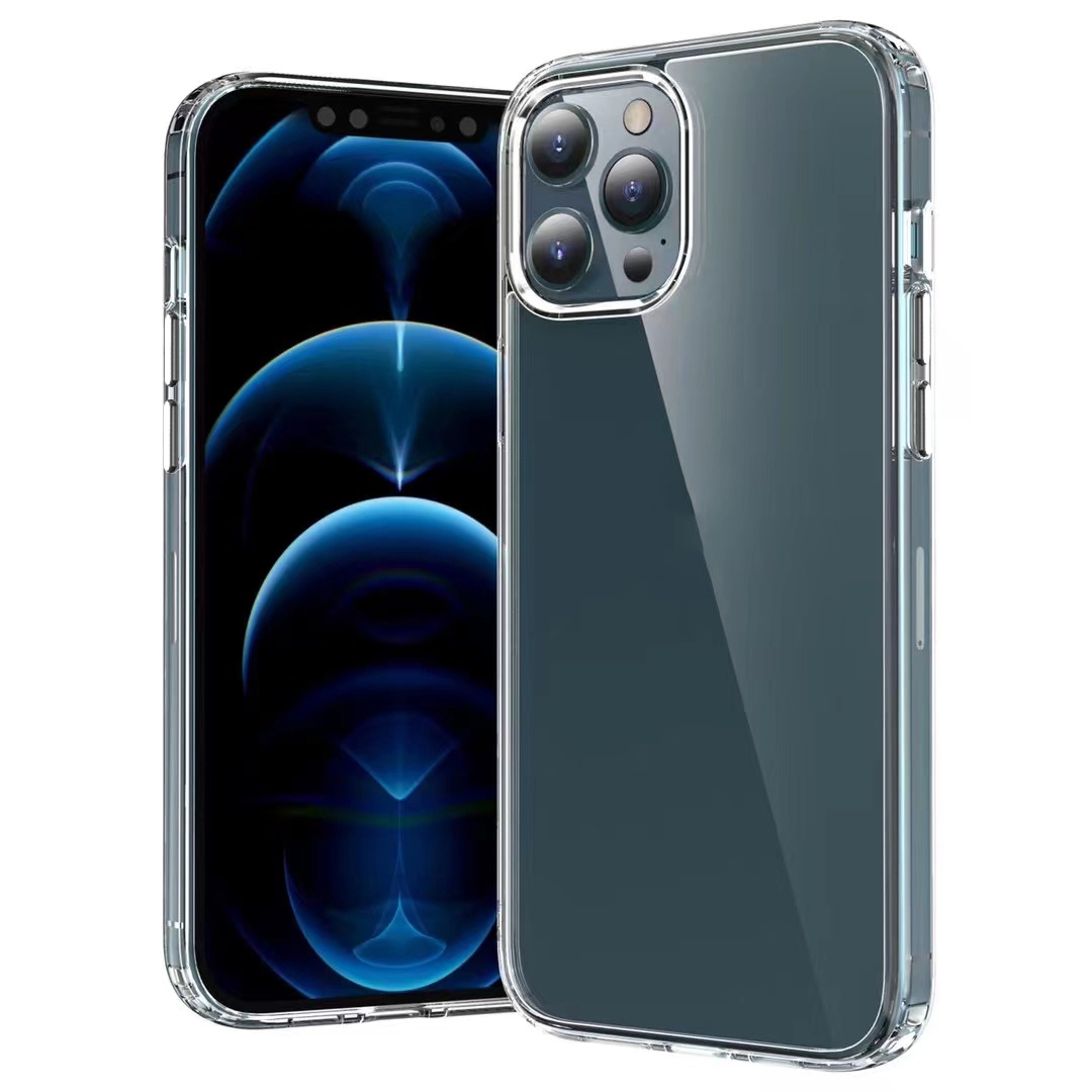 For iPhone 14 Plus Acrylic Space Phone Case(Transparent) - Shopkiz.com