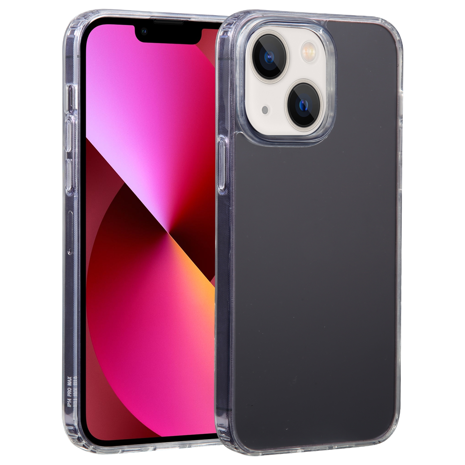 For iPhone 13 GEBEI Acrylic Phone Case(Transparent) - Shopkiz.com