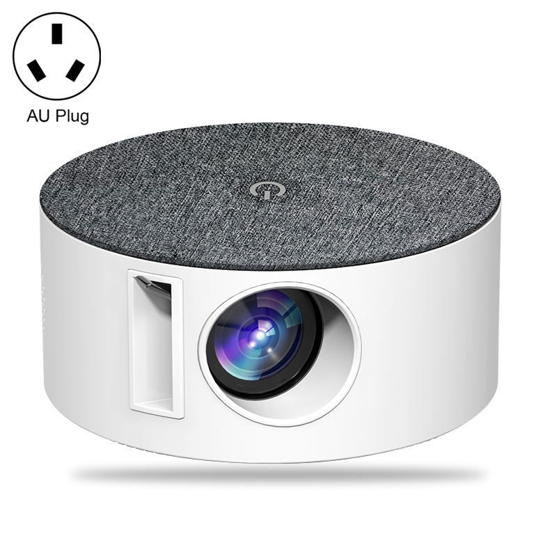 T2 800x480 1000 Lumens LED HD Mini Projector, Specification:AU Plug - Shopkiz.com