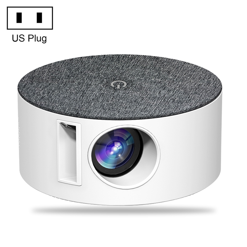 T2 800x480 1000 Lumens LED HD Mini Projector, Specification:US Plug - Shopkiz.com