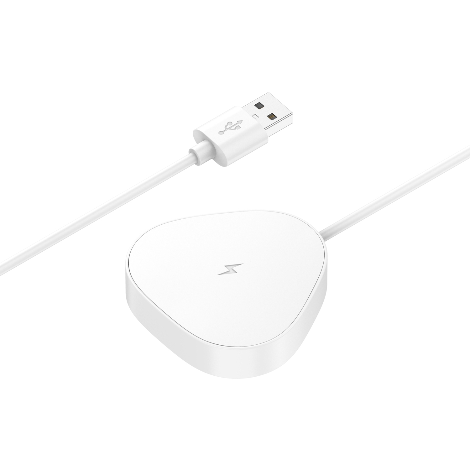 For Sonos Roam / Roam SL USB Audio Charging Base Wireless Magnetic Charger(White) - Shopkiz.com