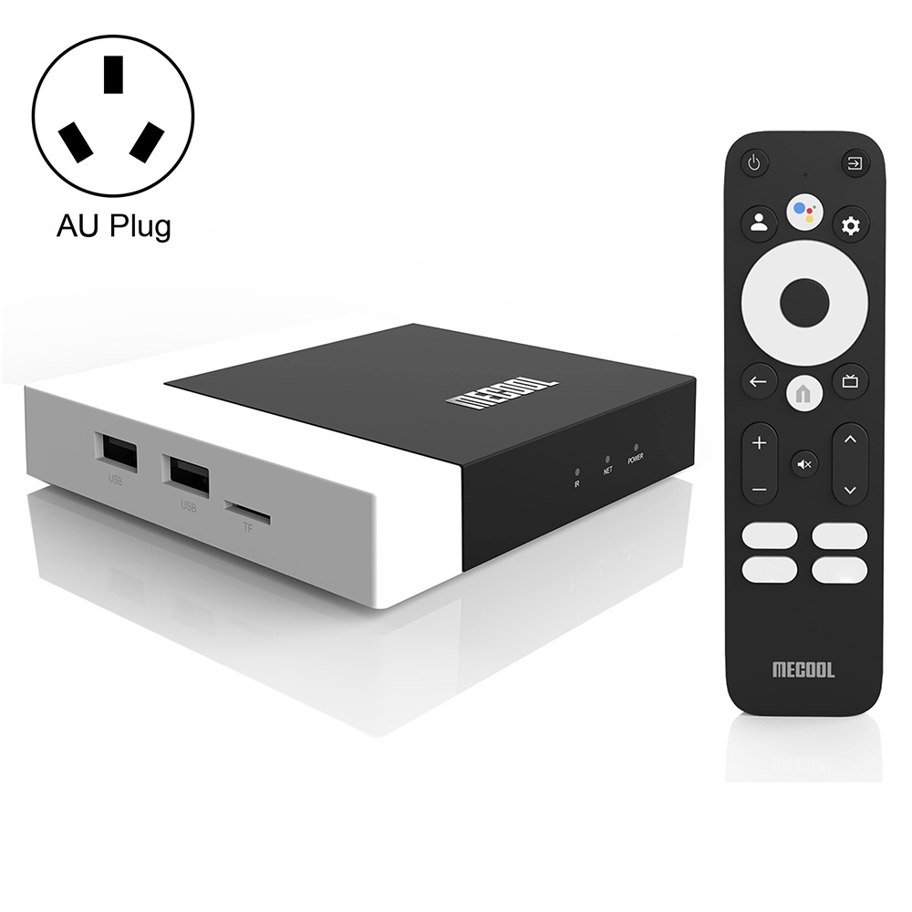 MECOOL KM7 Plus Android 11 Smart TV Set Top Box, Amlogic S905Y4 Quad Core, 2GB+16GB, Plug Type:AU Plug - Shopkiz.com