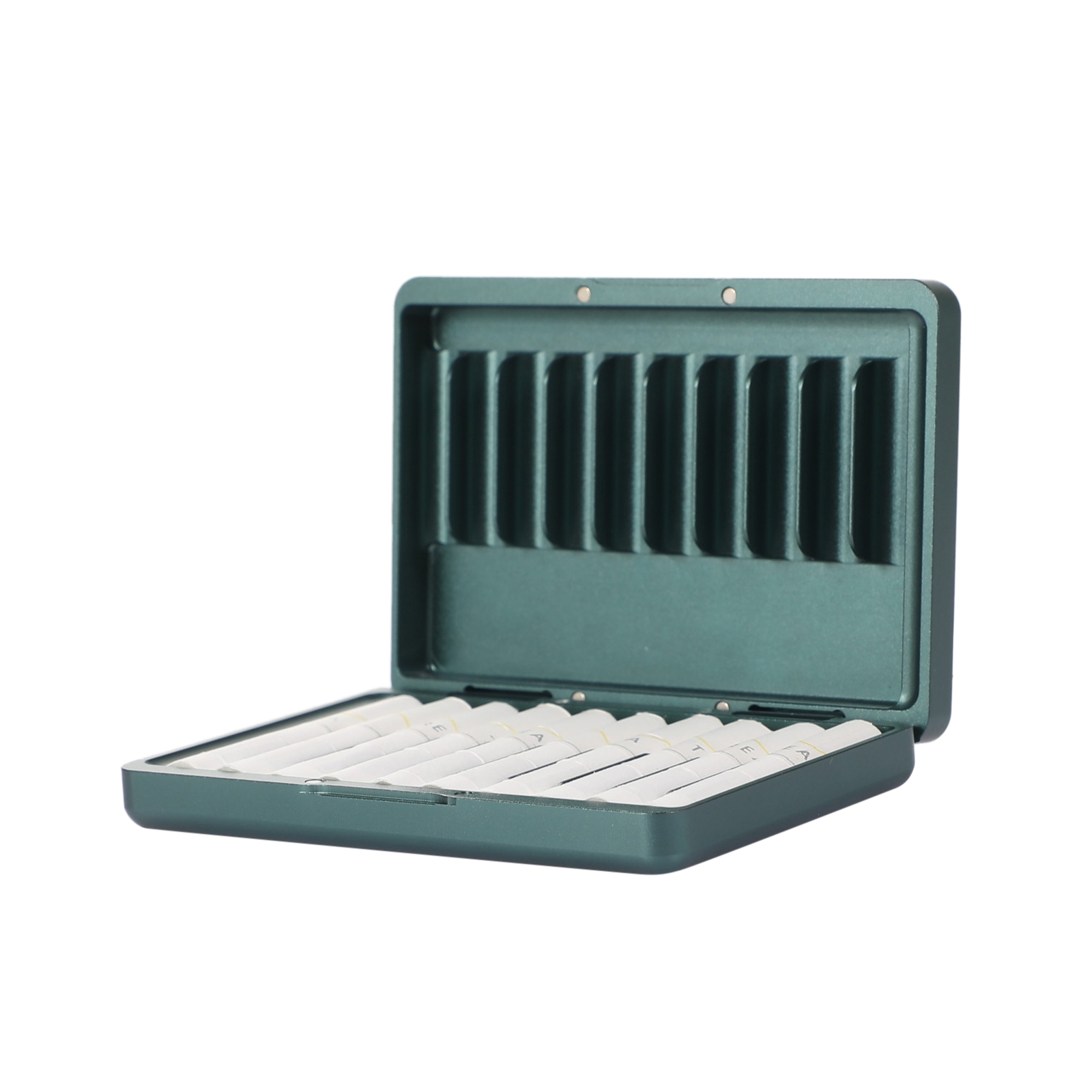 For IQOS Series Aluminum Alloy Dust-proof Cigarette Case, Capacity:20 pcs(Green) - Shopkiz.com