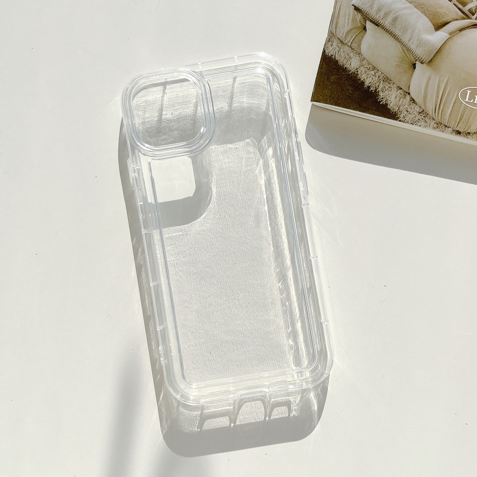 For iPhone 12 / 12 Pro Airbag Transparent TPU Phone Case - Shopkiz.com