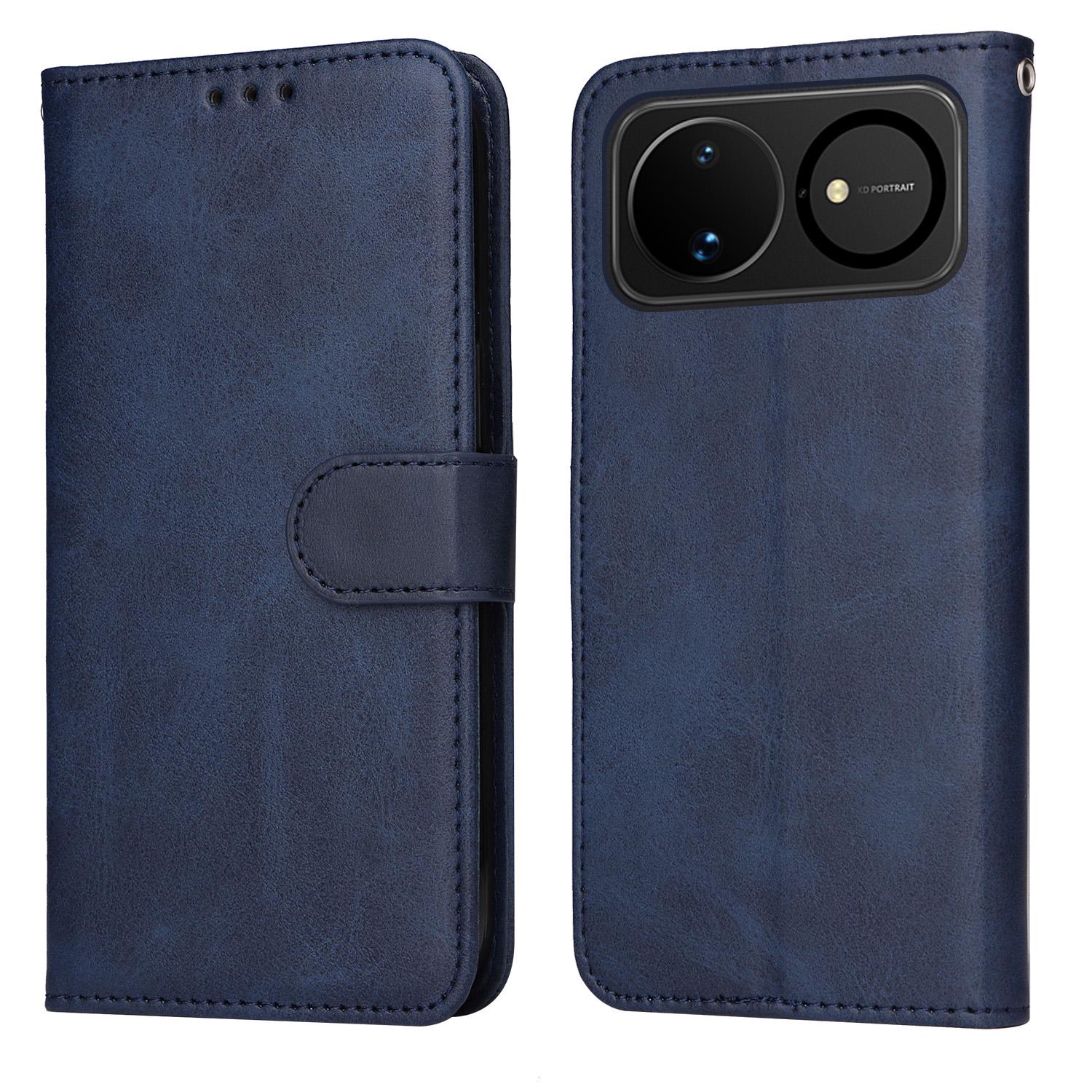 For Huawei nova 16 Classic Calf Texture Flip Leather Phone Case(Blue) - Shopkiz.com