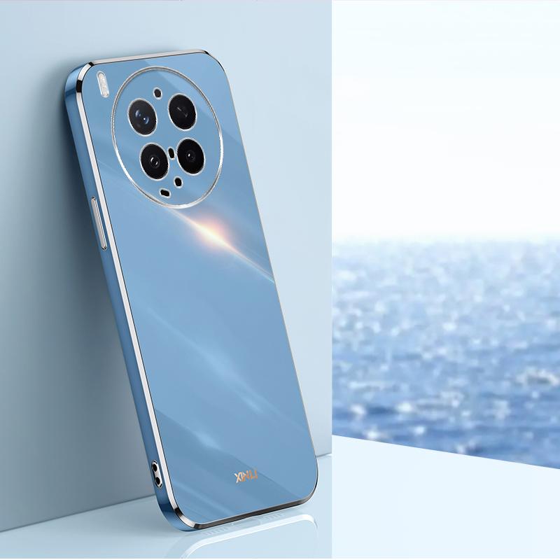 For vivo X300 Ultra XINLI Straight Edge 6D Electroplate TPU Phone Case(Celestial Blue) - Shopkiz.com