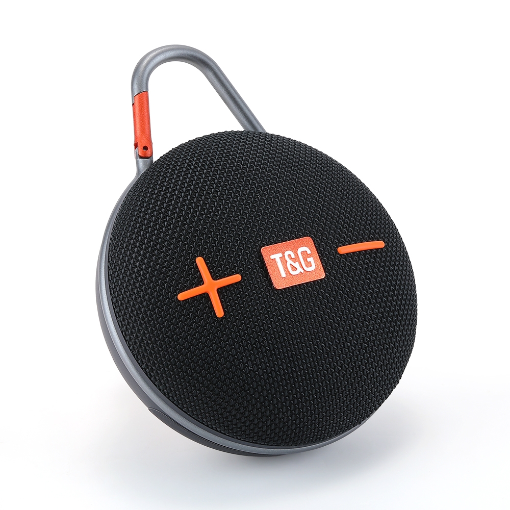 T&G TG648 TWS Outdoor Mini Portable Wireless Bluetooth Speaker with LED Light(Black) - Shopkiz.com