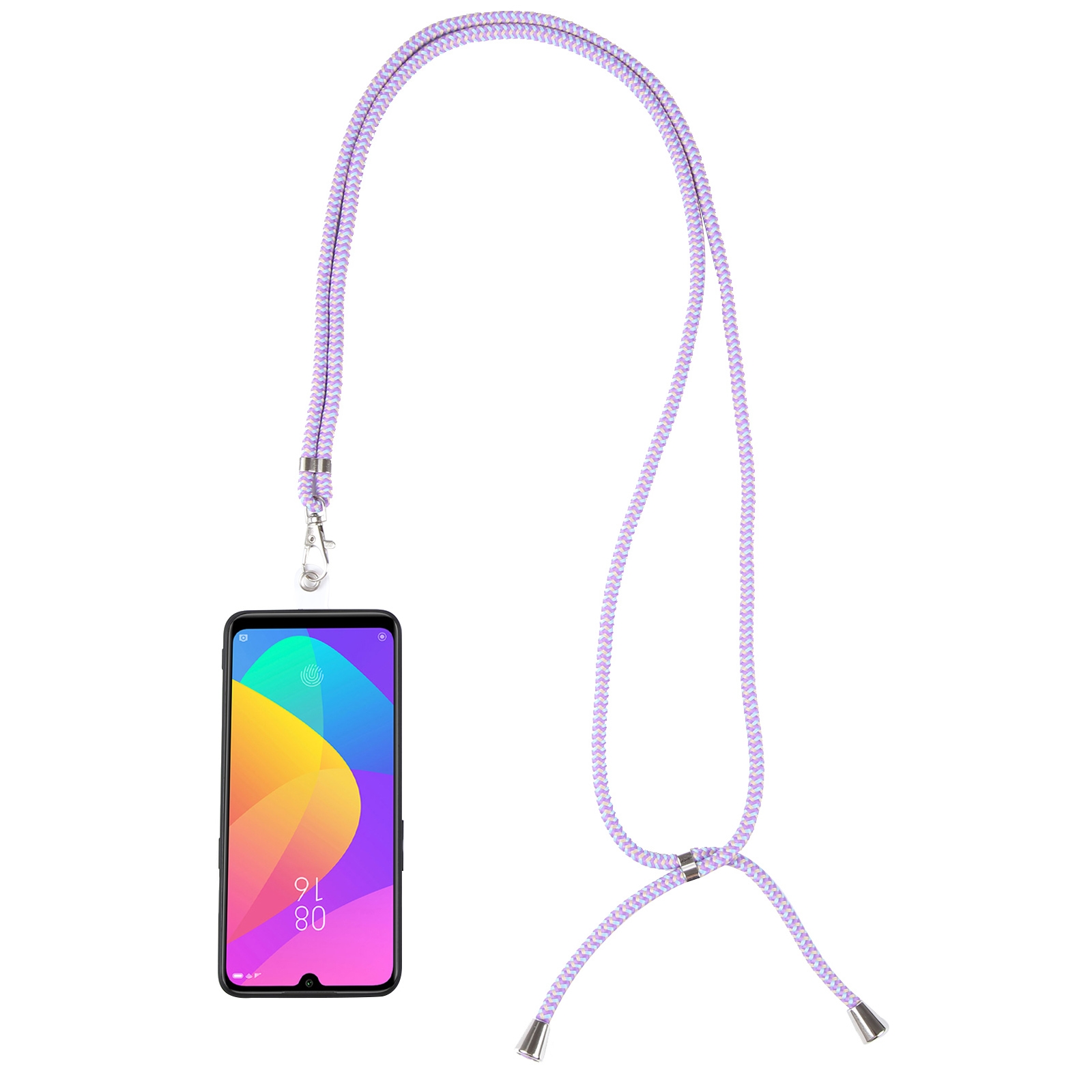 Universal Mixed Color Mobile Phone Lanyard(Purple Blue) - Shopkiz.com