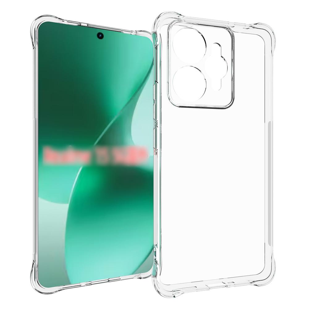 For Realme 15 5G Shockproof Non-slip Thickening TPU Phone Case(Transparent) - Shopkiz.com