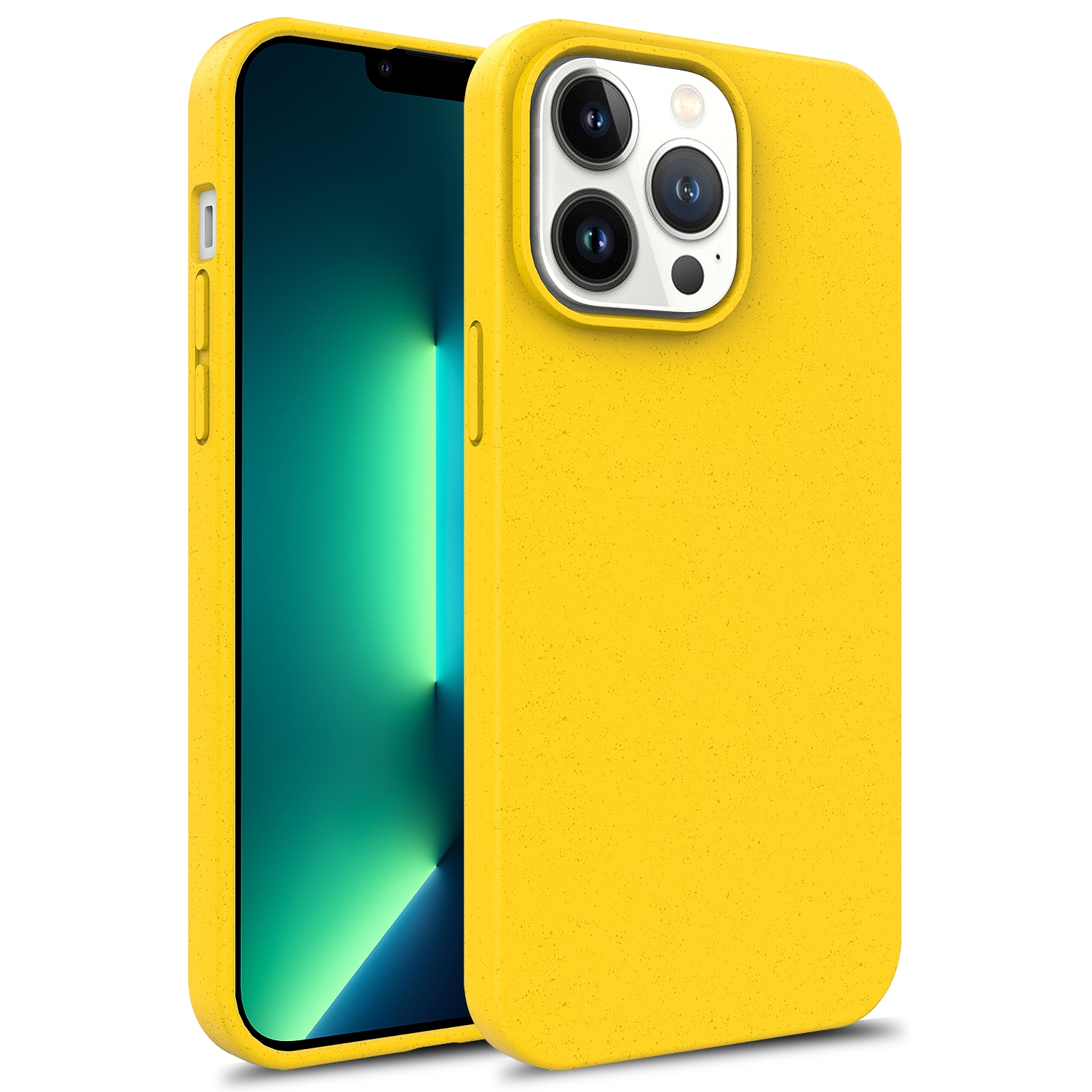 For iPhone 15 Plus TPU Shockproof Phone Case(Yellow) - Shopkiz.com
