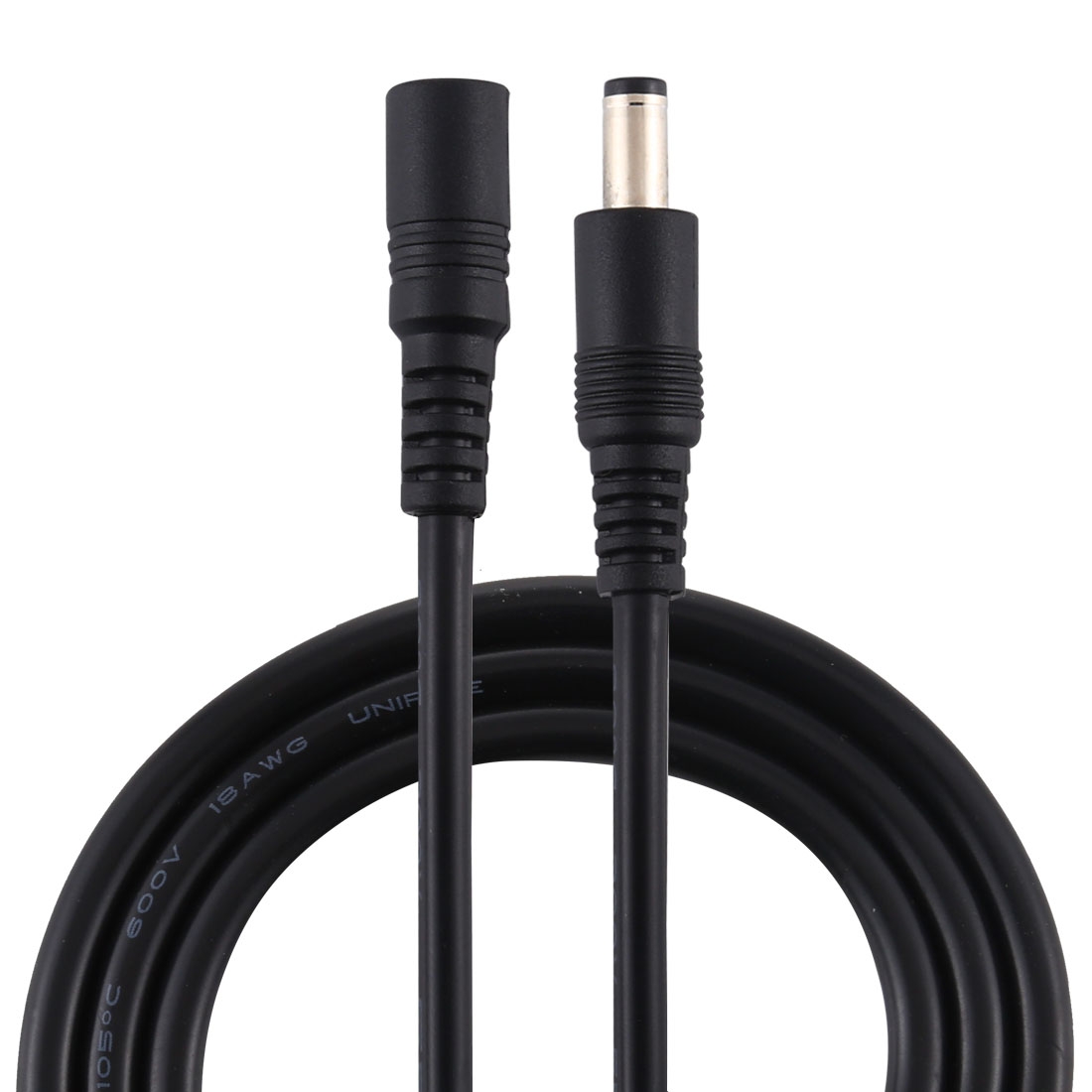 8A 5.5 x 2.1mm Female to Male DC Power Extension Cable, Length:1m(Black) - Shopkiz.com
