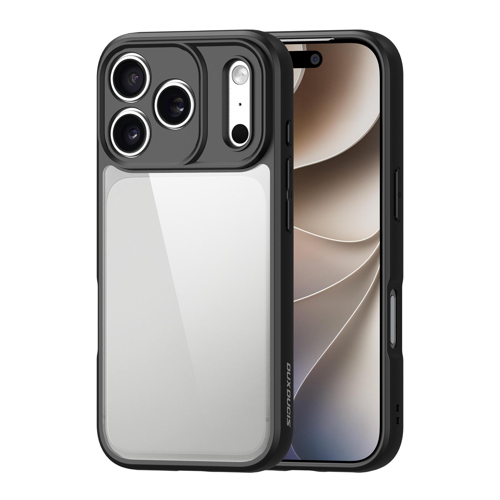 For iPhone 18 Pro DUX DUCIS Aimo Series Frosted Feel Phone Case(Black) - Shopkiz.com