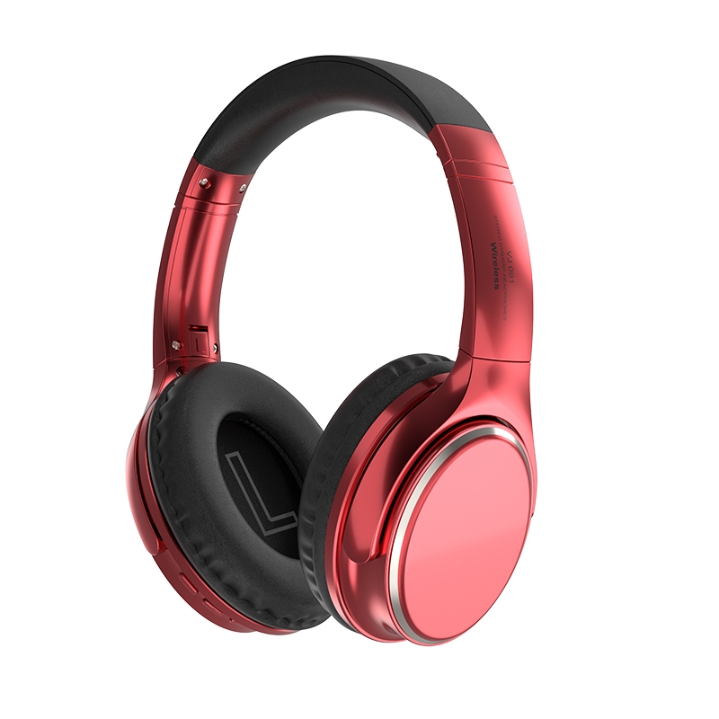 VJ901 Foldable TWS True Wireless Bluetooth Headset(Red) - Shopkiz.com