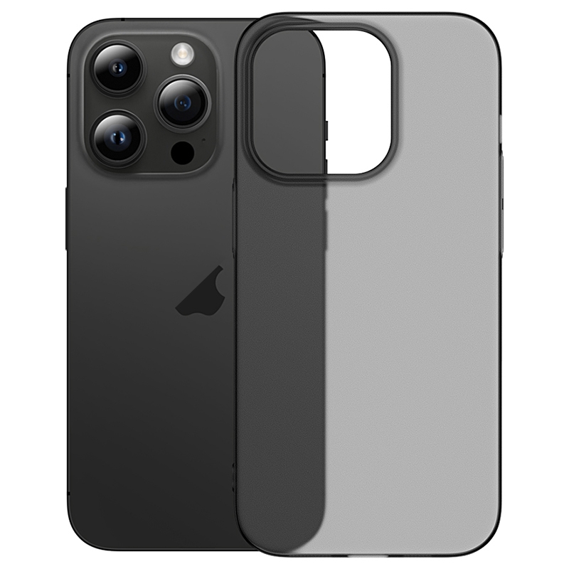 For iPhone 12 Pro Max High Transparency Ice Fog Phone Case(Translucent Gray) - Shopkiz.com