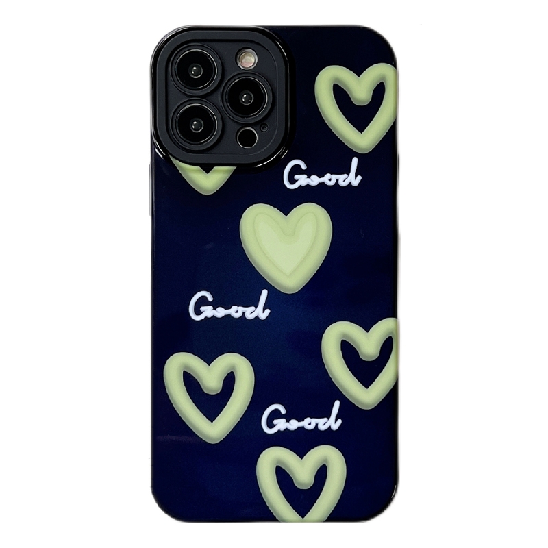 For iPhone 14 Pro 2 in 1 PC + TPU Shockproof Phone Case(Heart) - Shopkiz.com