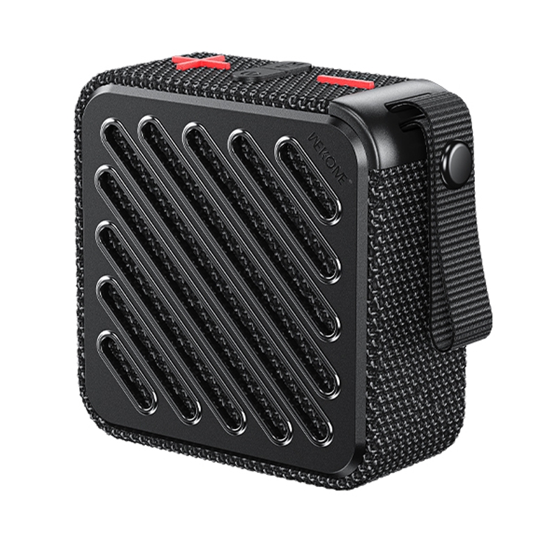WK D50 Portable Mini Waterproof Bluetooth Speaker(Black) - Shopkiz.com