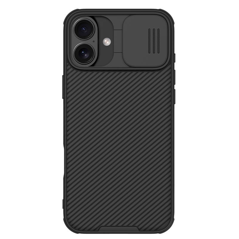 For iPhone 16 NILLKIN CamShield Pro PC Phone Case(Black) - Shopkiz.com