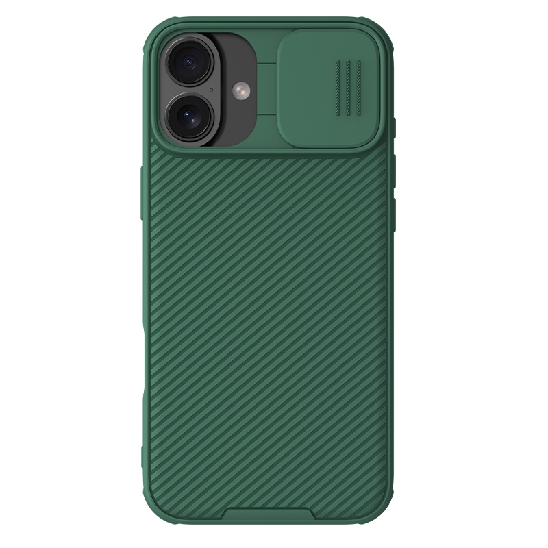 For iPhone 16 NILLKIN CamShield Pro PC Phone Case(Green) - Shopkiz.com