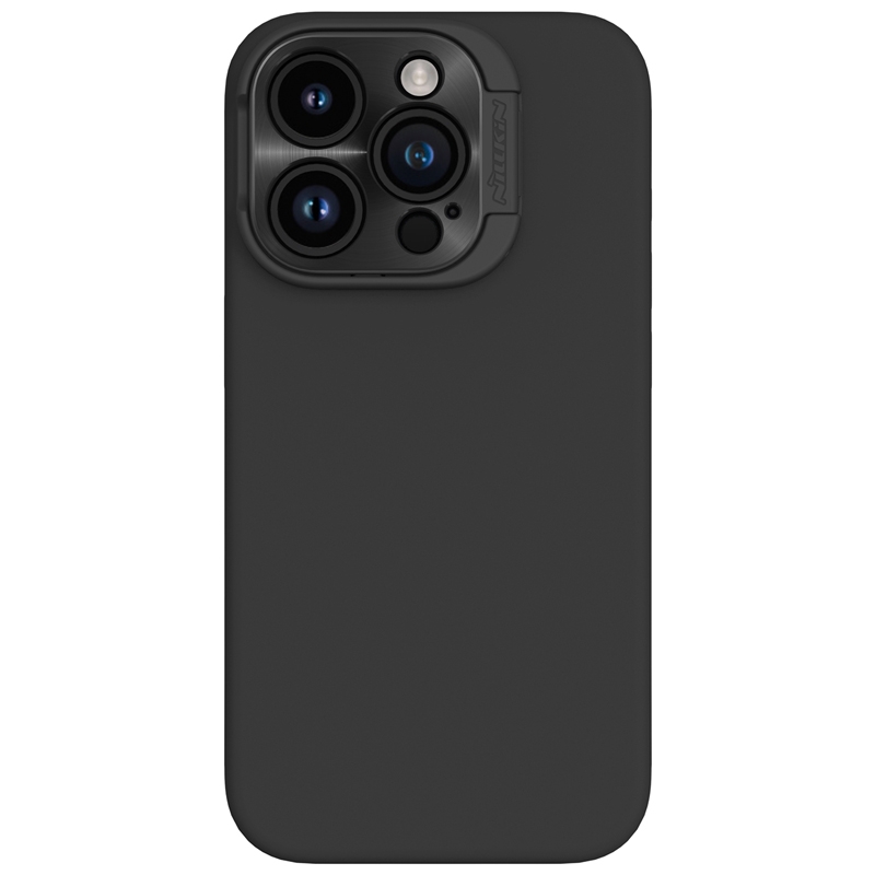 For iPhone 15 Pro Max NILLKIN Lens Wing Magsafe Magnetic Phone Case(Black) - Shopkiz.com