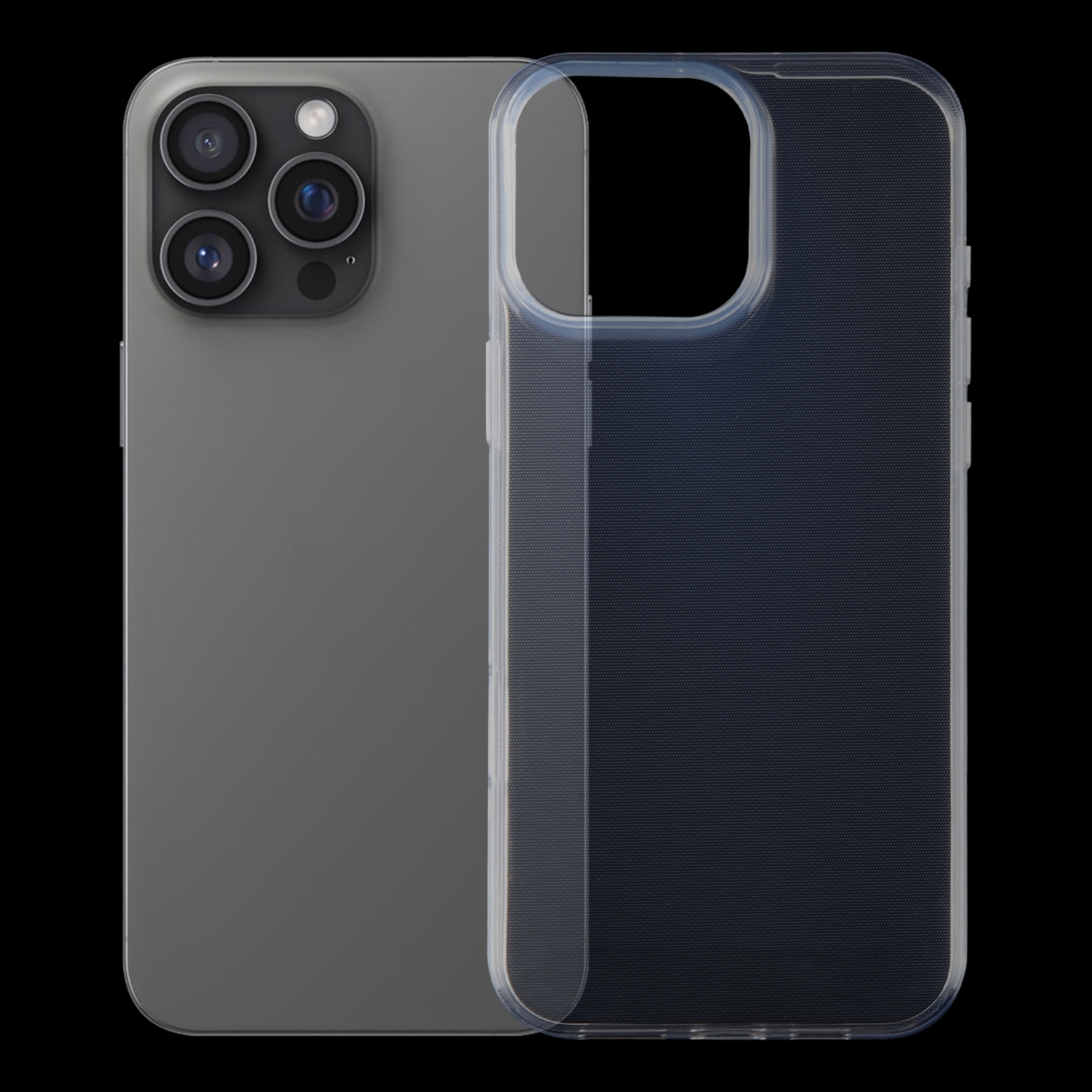 For iPhone 16 Pro Max Ultra-thin Transparent TPU Phone Case - Shopkiz.com