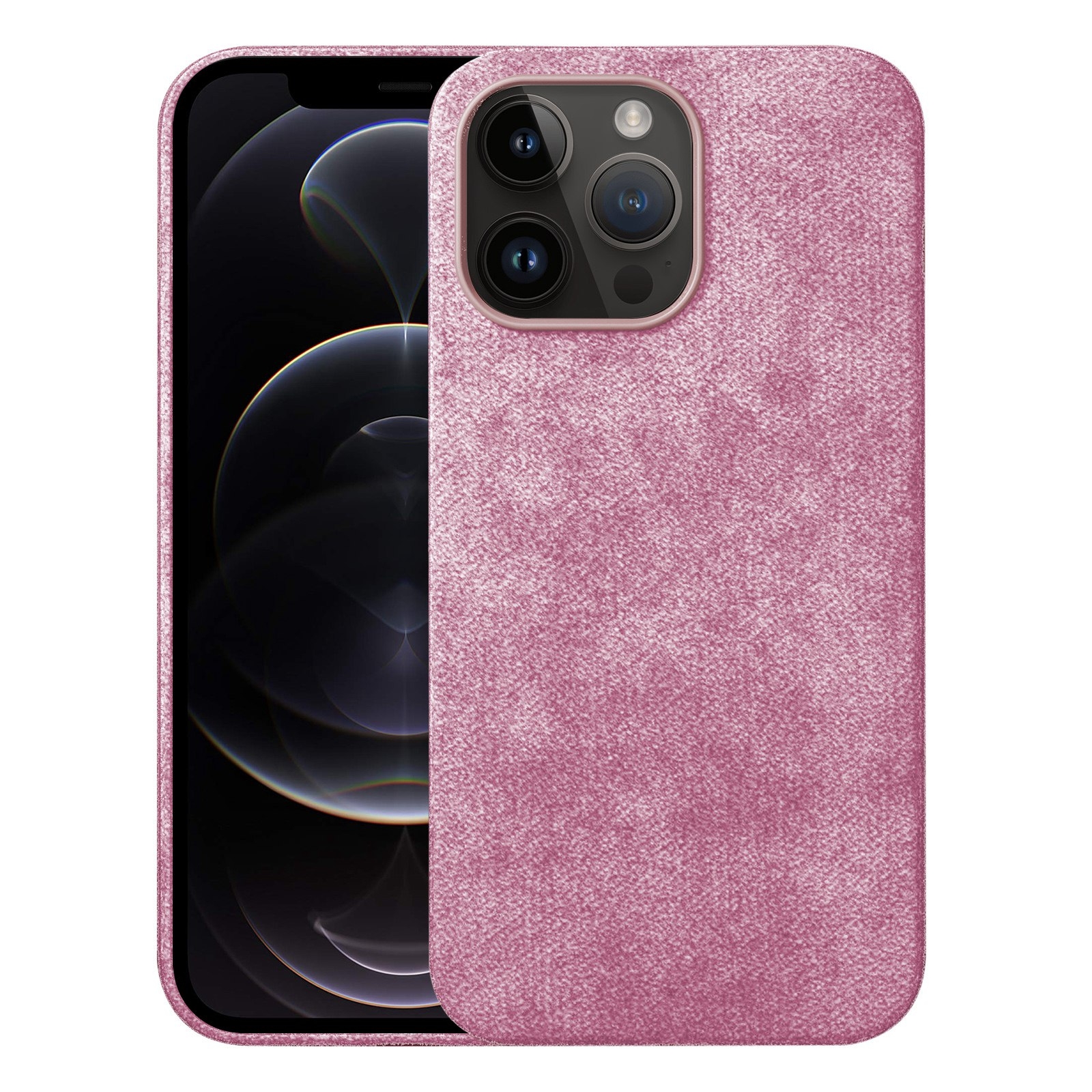 For iPhone 12 Pro Turn Fur Magsafe Magnetic Phone Case(Pink) - Shopkiz.com