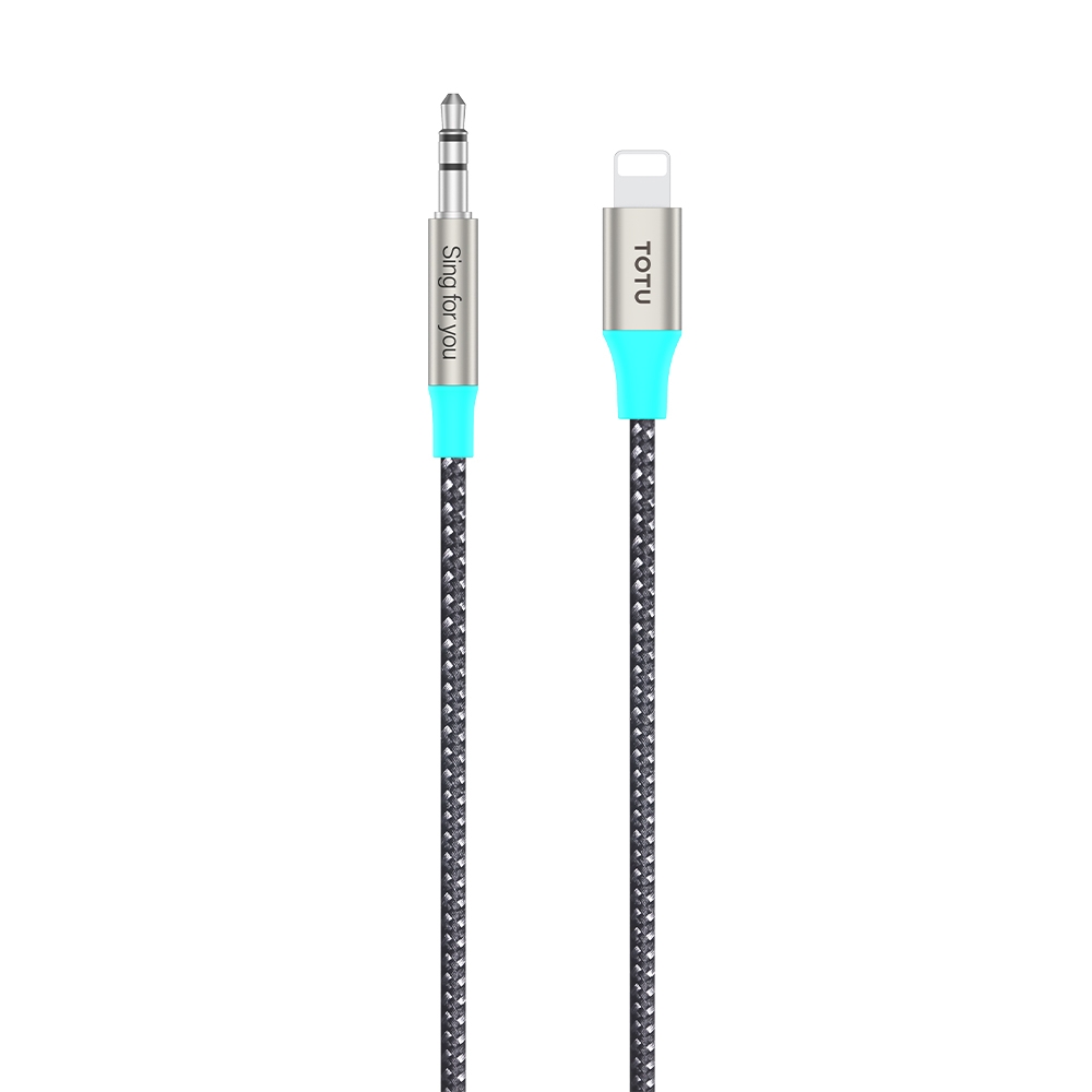 TOTU AD-4 8 Pin to 3.5mm Male AUX Audio Adapter Cable - Shopkiz.com