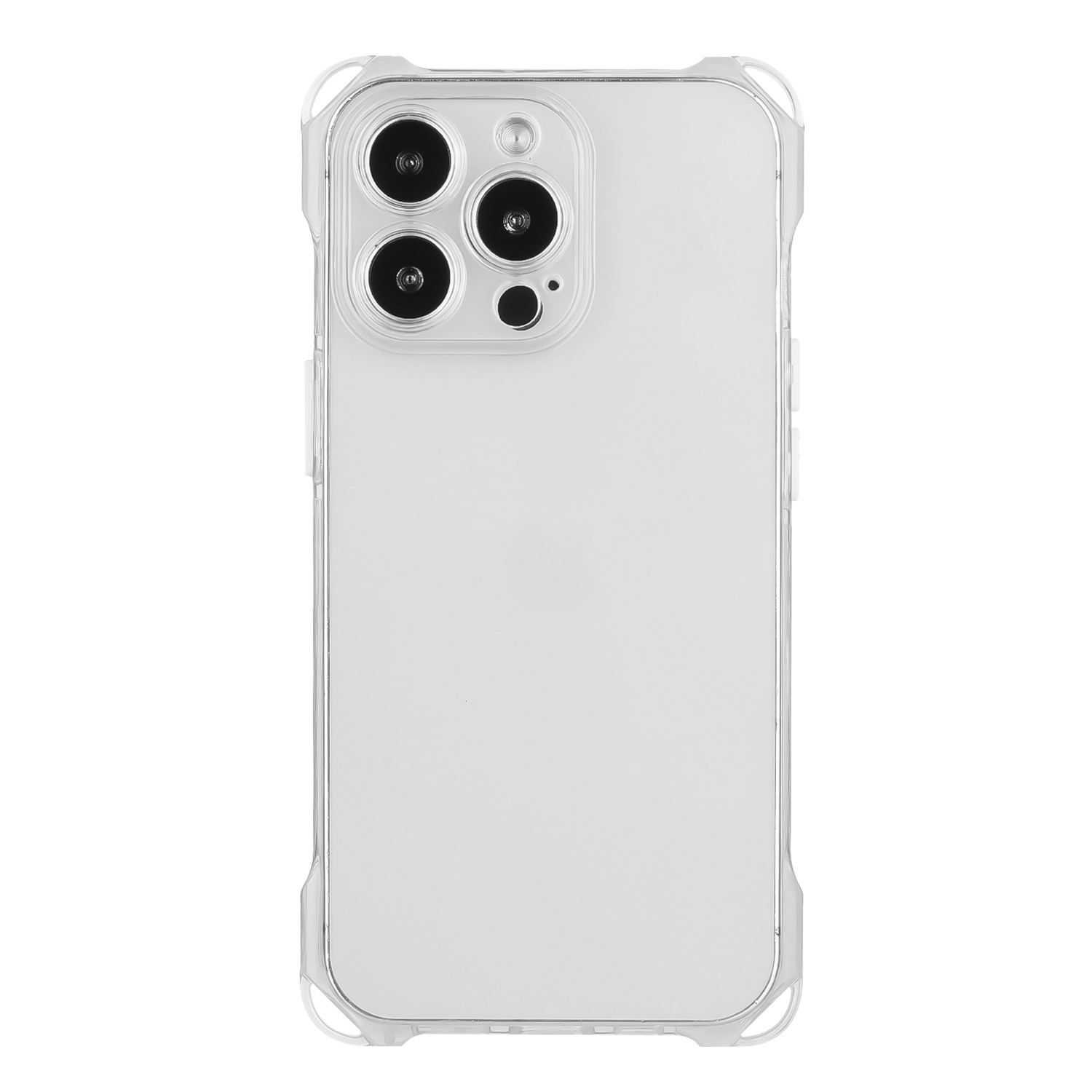 For iPhone 12 Pro Max Four-corner Shockproof TPU Phone Case(Transparent) - Shopkiz.com