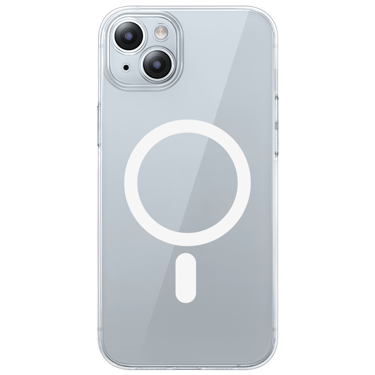 For iPhone 15 Baseus Lucent Series Ultra-thin Magsafe Phone case(Transparent) - Shopkiz.com